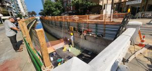 Ciclovia do canal 4 recebe obras de reforço