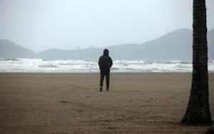 Termômetros marcam mínimas de 10°C na Baixada Santista