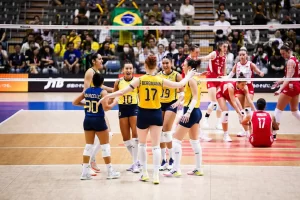 Seleção de vôlei derruba Polônia e conquista 7ª vitória seguida na Liga das Nações