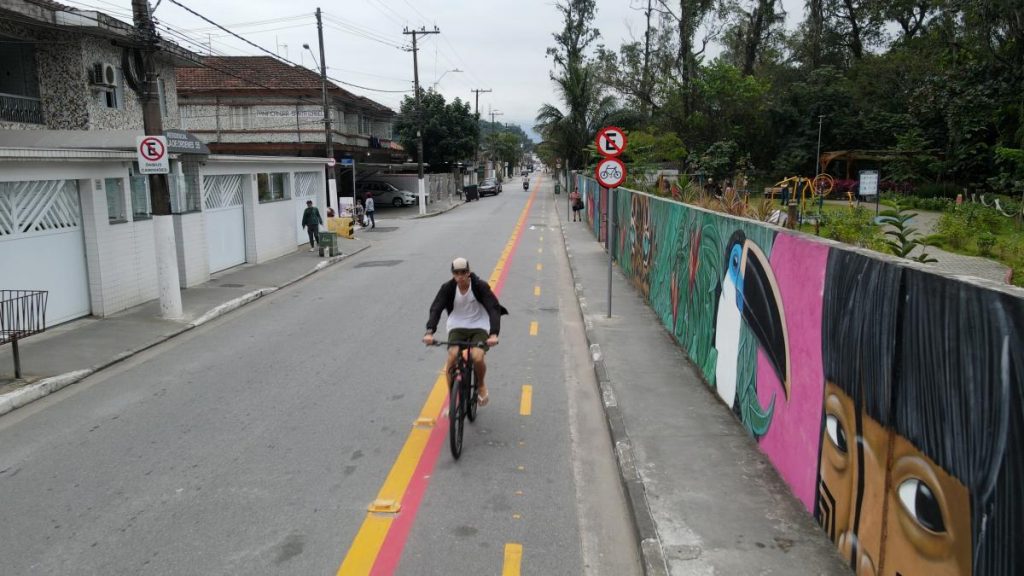 Nova ciclofaixa amplia em 400 metros a malha da ZN