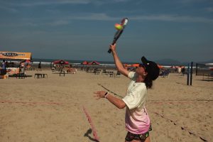 Santos recebe torneio de beach tennis de surdos pela primeira vez