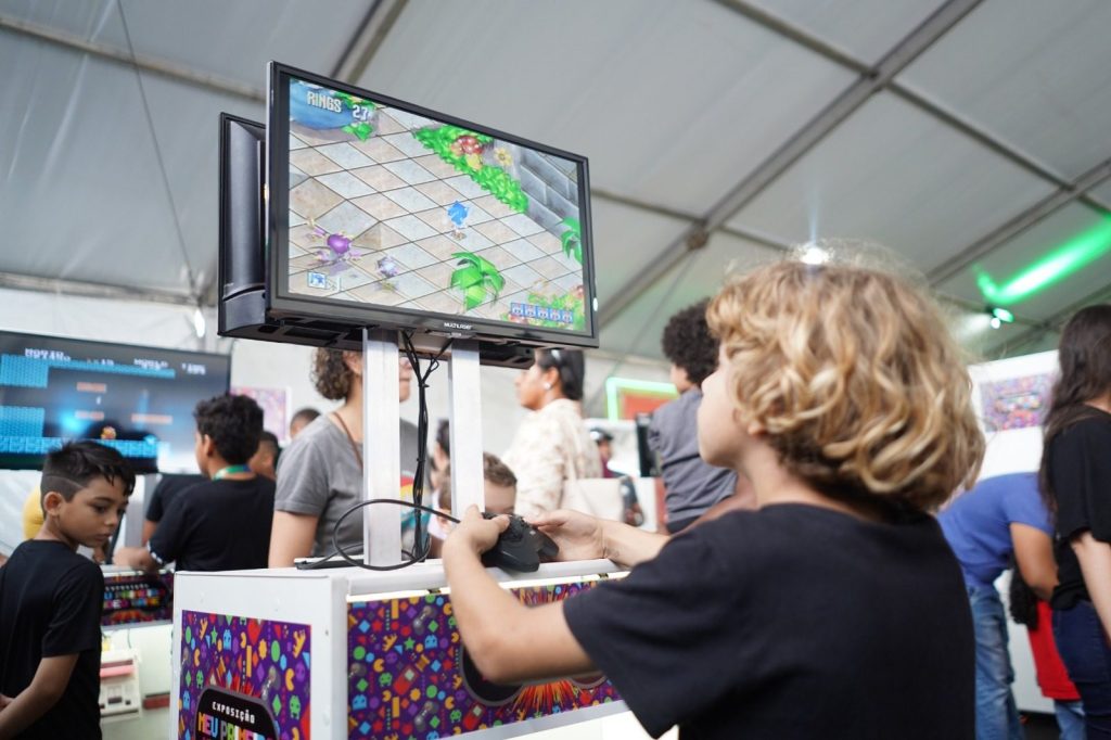 Exposição de videogames agita Mongaguá