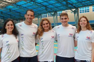 Nadadores de equipe santista representam o Brasil no Mundial em Singapura