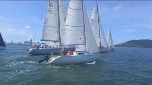 Veleiro de Praia Grande vence a 4ª etapa do XVII Circuito Santista de Vela Oceânica