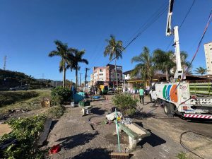 Mongaguá mobiliza força-tarefa após ventania e ressaca