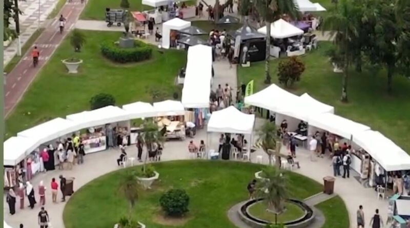 Mega Bazar leva lazer e criatividade à Ponta da Praia