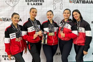 Ginástica Rítmica da Praia Grande garante prata na Copa Maria da Conceição Costa, em Atibaia