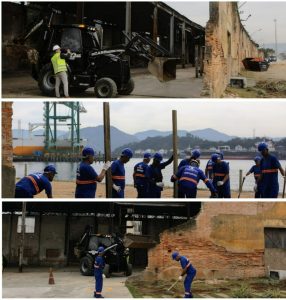 Obras no Armazém 3 marcam nova etapa de expansão do Parque Valongo