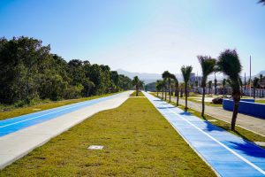 Novo parque de Praia Grande será entregue ainda neste ano; obras estão no fim