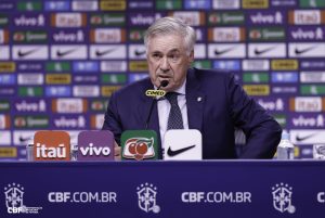 Sem Neymar, Ancelotti anuncia convocados para eliminatórias da Copa