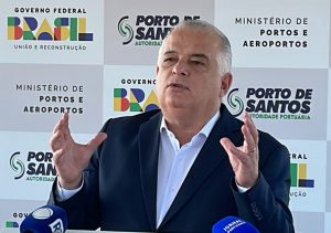 França diz que Tarcísio reservou só R$10 para túnel Santos-Guarujá