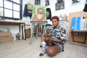 Vevss Barba: grafite é instrumento para arte e resistência