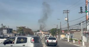 Outro incêndio atinge o Dique da Vila Gilda neste sábado