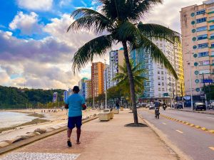 Orla do Gonzaguinha é premiada como uma das três melhores áreas para caminhada no Brasil