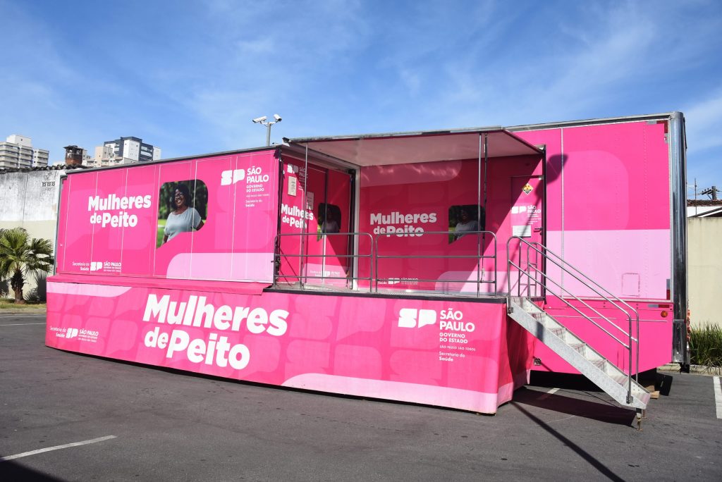 Carreta da Mamografia inicia atendimentos gratuitos em Praia Grande nesta terça