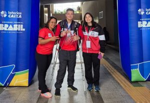 Nadador da Praia Grande conquista bronze Circuito Paralímpico Loterias Caixa