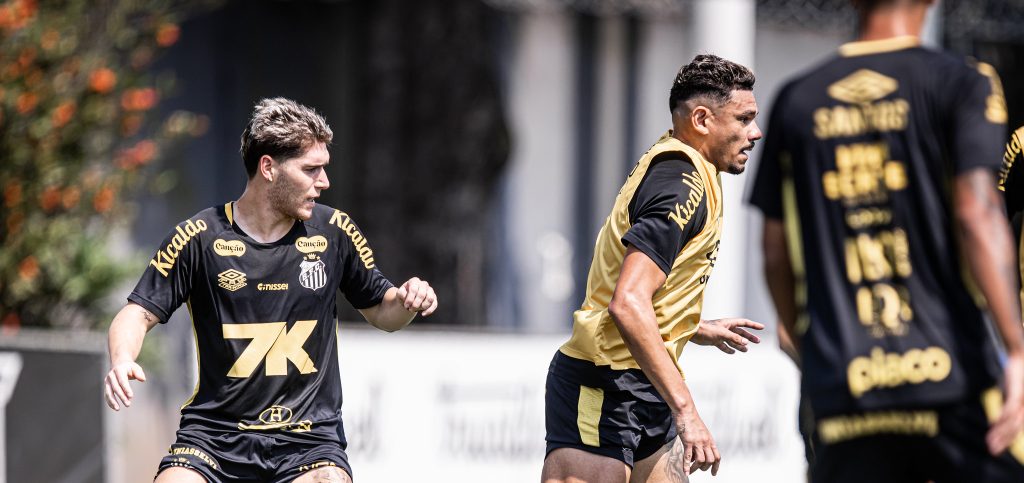 Vojvoda tem dúvidas para escalar o Santos diante do Atlético-MG