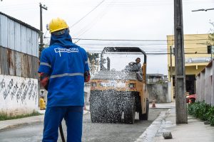 Bertioga inicia pavimentação no bairro Chácaras