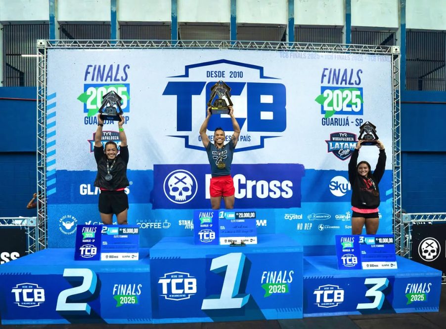 Guarujá celebra os vencedores do maior evento de CrossFit do Brasil