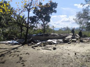 Força-tarefa remove edificações construídas irregularmente em área ambiental de Santos