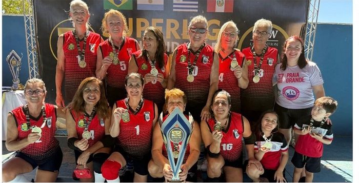 Time PG de Vôlei Adaptado é campeão da SuperLiga da América