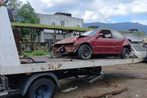 Cubatão inicia operação de remoção de veículos abandonados pela cidade