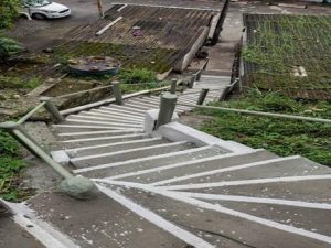 Santos revitaliza escadarias e melhora acessibilidade nos morros