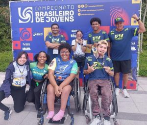 Base de equipe santista garante 16 medalhas no Brasileiro de Jovens de Paratletismo