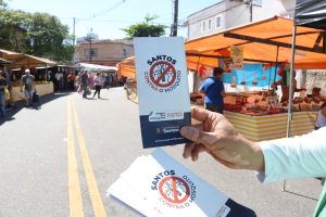 Projeto orienta santistas sobre prevenção à dengue