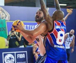 Santos garante o terceiro lugar no Paulista de basquete 3×3