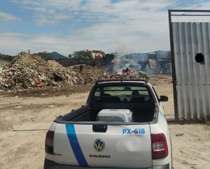 Mongaguá aplica primeira multa por queimada irregular