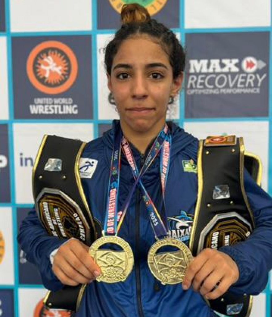 Equipe santista de wrestling garante sete medalhas no Sul-Americano