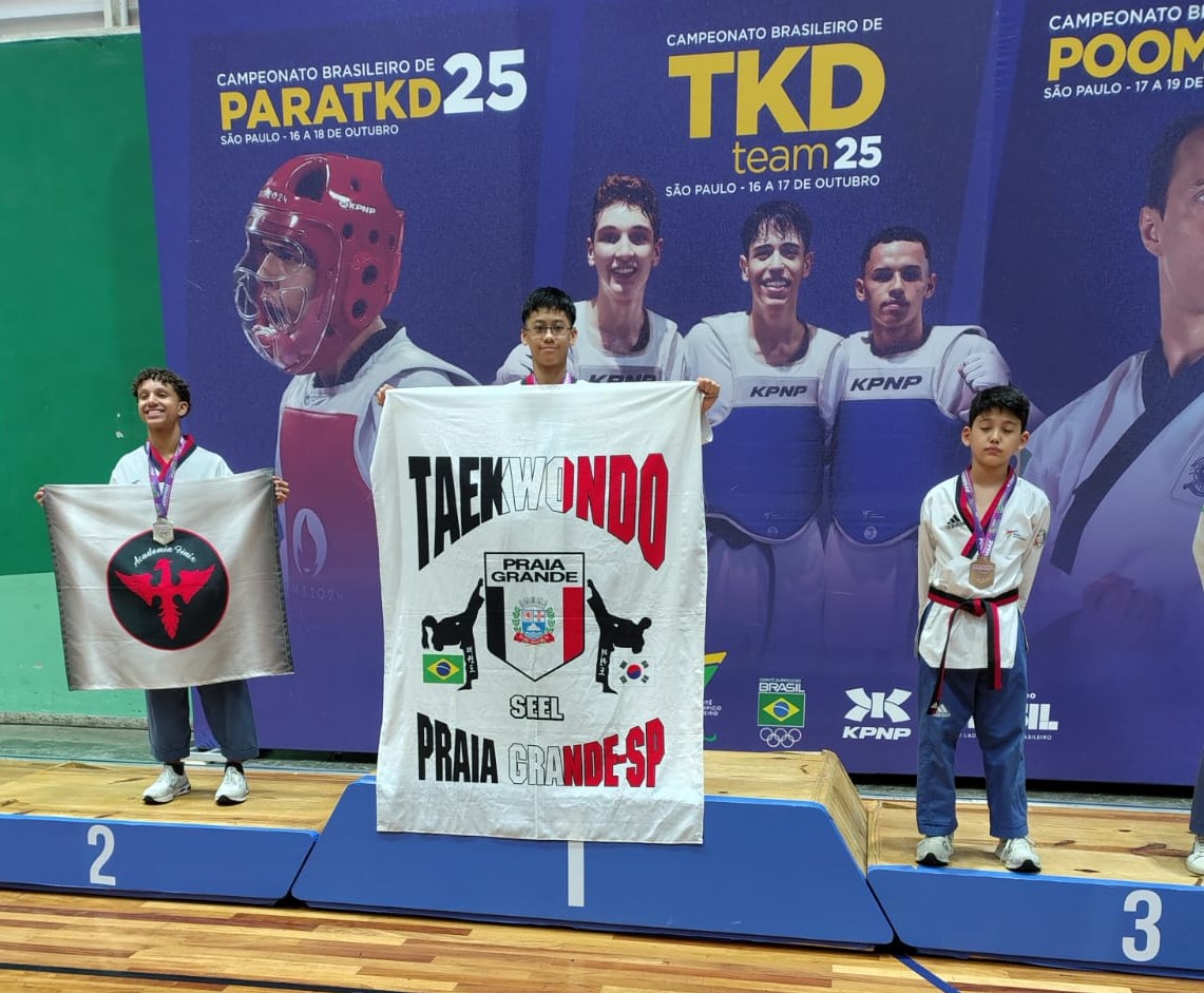 Taekwondo do Time PG conquista mais três ouros no Brasileiro Poomsae | Jornal da Orla