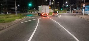 Santos revitaliza sinalização da Av. Francisco Glicério