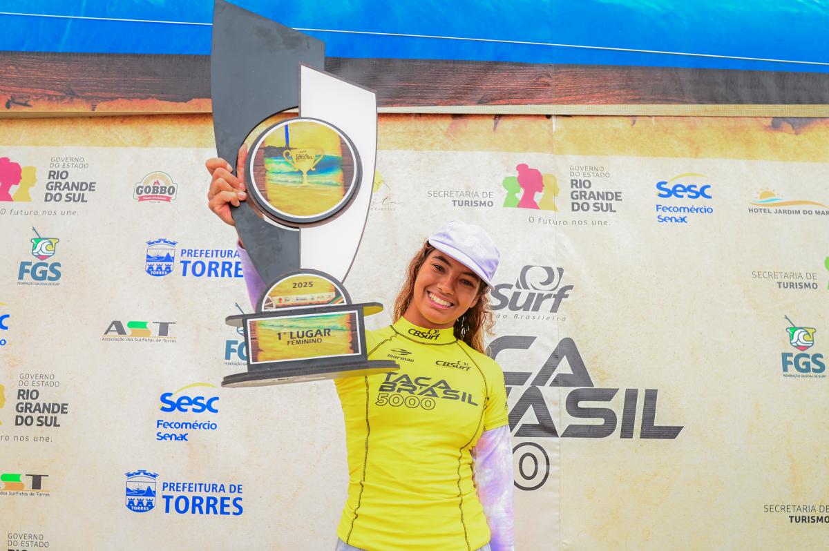 Surfista de Santos conquista etapa do campeonato brasileiro no Rio Grande do Sul | Jornal da Orla