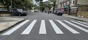 Guarujá conclui melhorias na sinalização viária no Centro da cidade