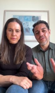 Pomini e a esposa se manifestam após operação da PF