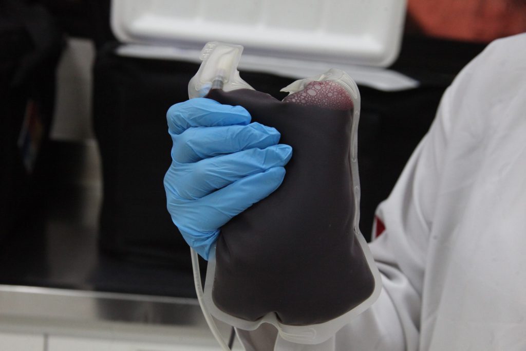 Mais de 100 pessoas doam sangue em ação especial em Santos