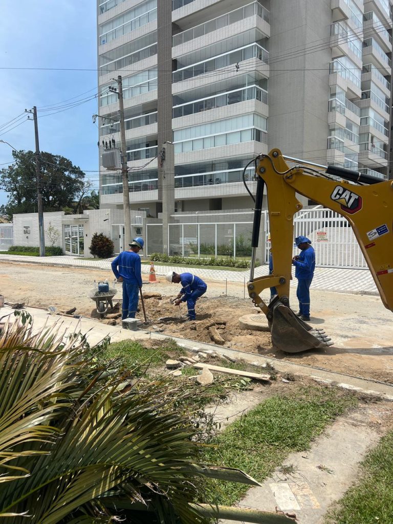 Bertioga inicia pavimentação no Maitinga