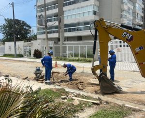 Bertioga inicia pavimentação no Maitinga