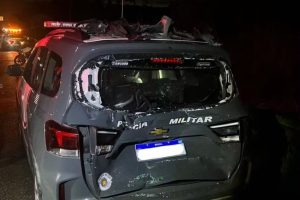 PMs são atropelados após perseguição na Imigrantes