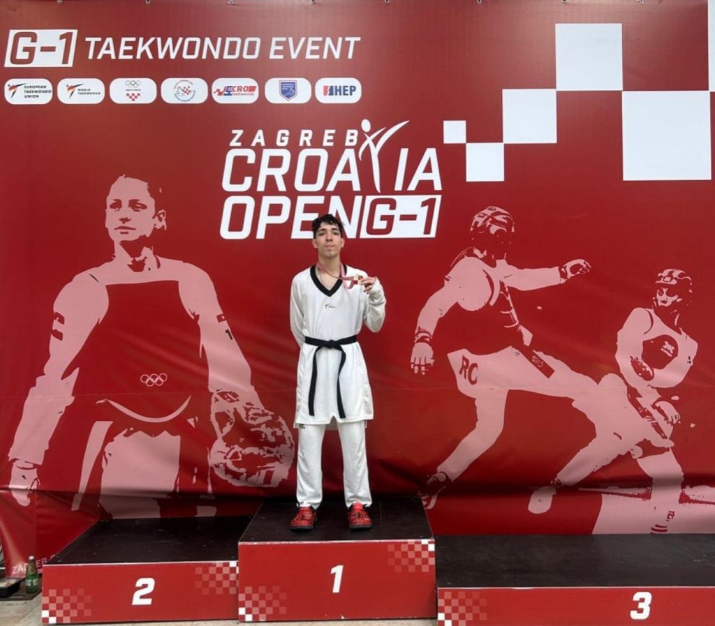 Lutador de Santos conquista título na Croácia e se mantém na corrida pelas Olimpíadas