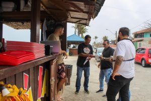 Fiscalização monitora quiosques em Mongaguá