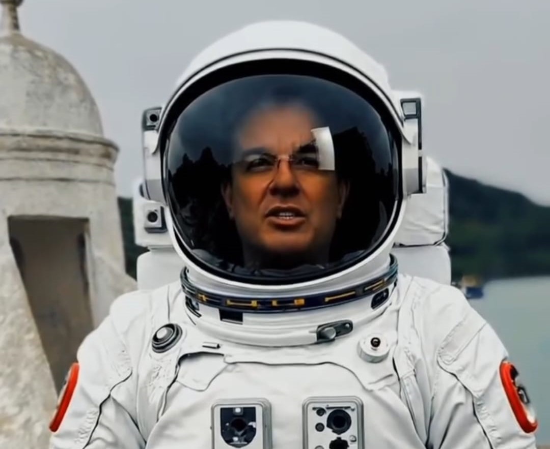 Visita de astronautas faz prefeito de Bertioga ficar com a cabeça na lua | Jornal da Orla