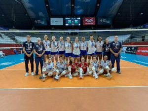Equipe de vôlei feminino de Santos garante o terceiro lugar no Paulista sub-21
