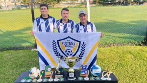 Atletas de Guarujá brilham no Campeonato Brasileiro de FootGolf em Araraquara