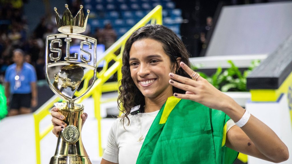 Rayssa Leal domina final em São Paulo e conquista o tetra na liga mundial de skate