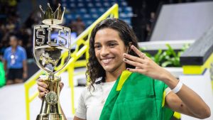 Rayssa Leal domina final em São Paulo e conquista o tetra na liga mundial de skate