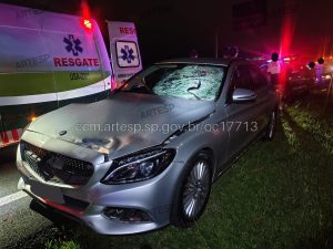 Homem em situação de rua morre na Rodovia dos Imigrantes após atropelamento