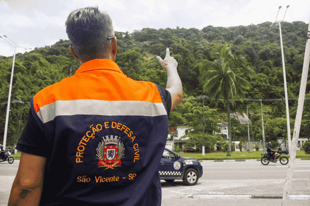 Defesa Civil de São Vicente elabora plano de prevenção a ocorrências de desastres